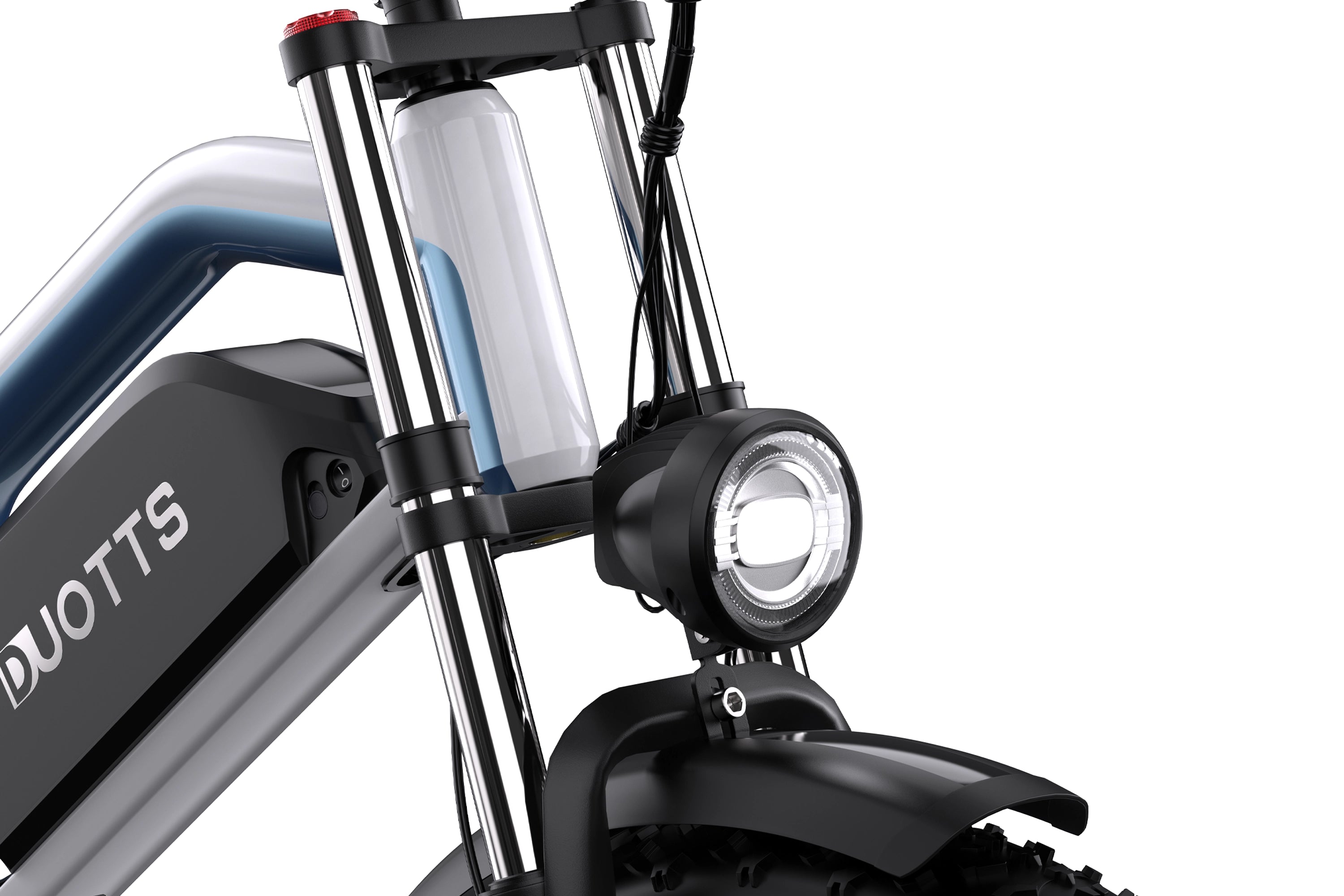 DUOTTS N26 Electric Bike-White Blue