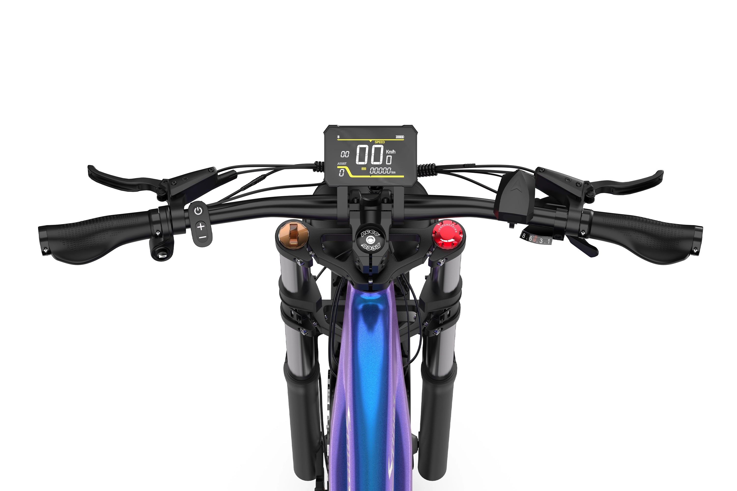 DUOTTS E26 Electric Bike-Blue Purple