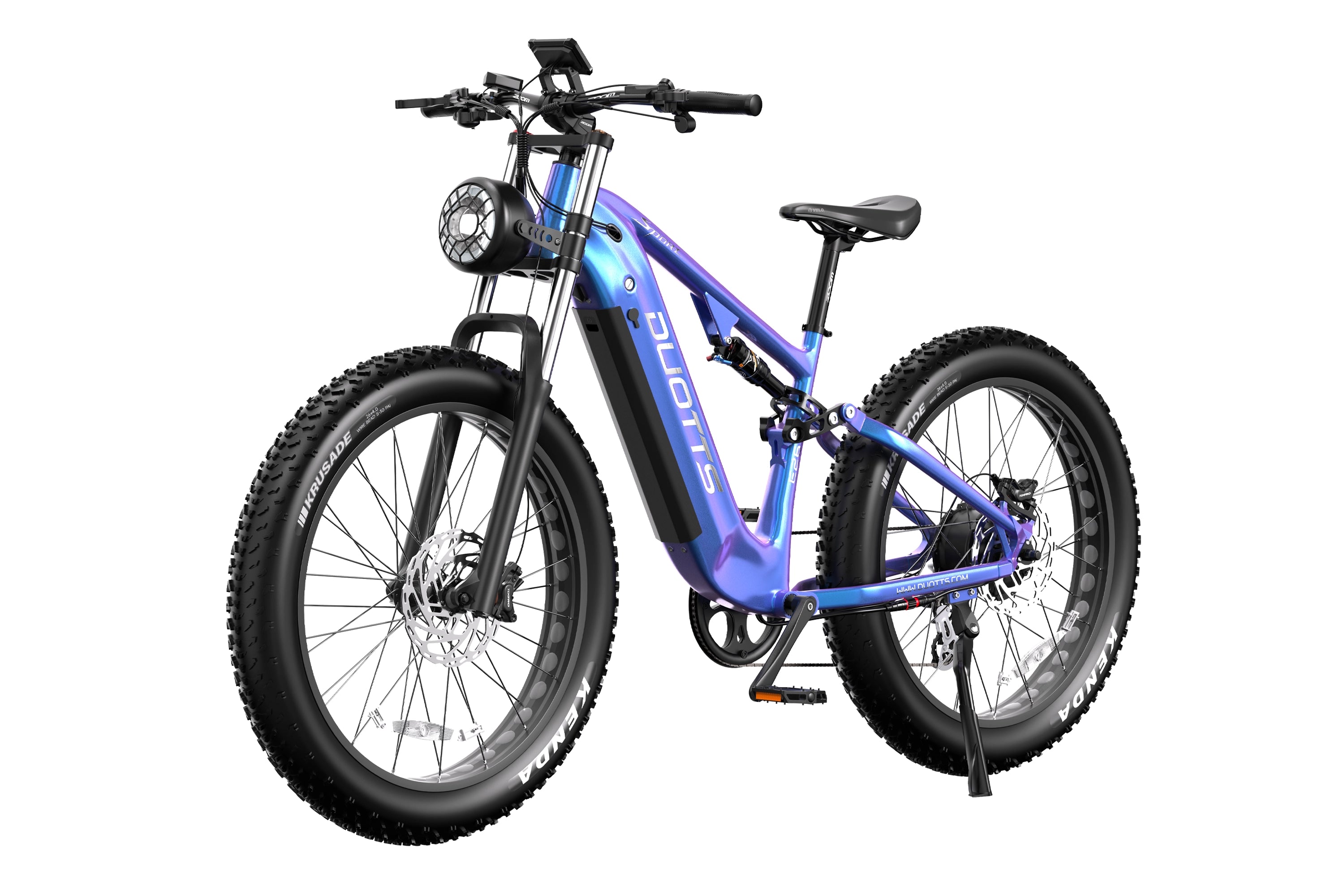DUOTTS E26 Electric Bike-Blue Purple