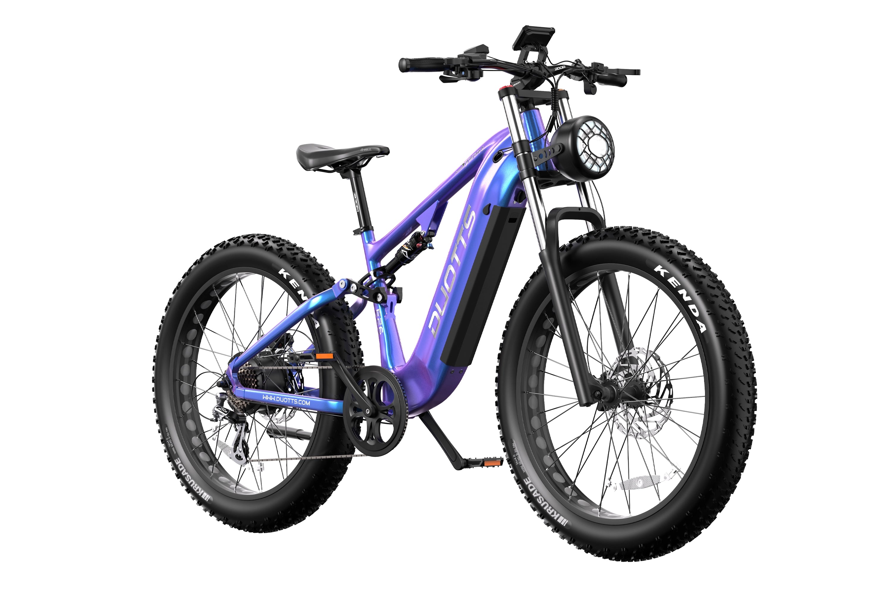 DUOTTS E26 Electric Bike-Blue Purple