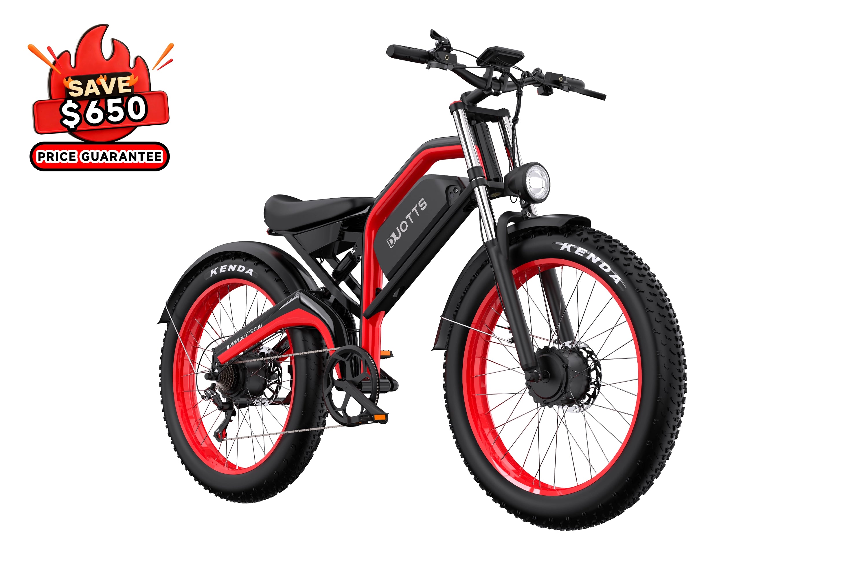 Duotts | Electric Bike With Throttle